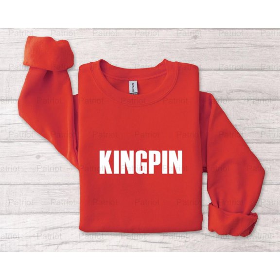 Patriot86 Kingpin, Funny, Bowling Graphic Design Sports Image Fun T-Shirt, SW, Hoodie, for Unisex, up to size 5XL.