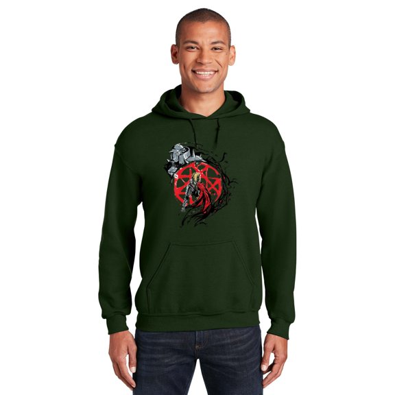 Patriot94 Fullmetal Circle Comic, Strong Power Symbol Fan Comic Style Comic, SW, Hoodie, for Unisex, up to size 5XL.