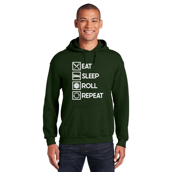 Patriot95 Eat Sleep Roll Gaming T-Shirt, Heros And The Action Always Style Her Cartoons, SW, Hoodie, for Unisex, up to size 5XL.