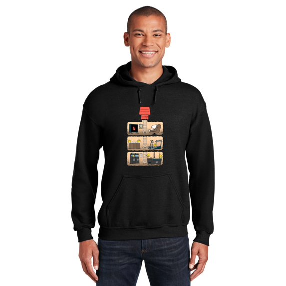 Patriot95 Home Sweet Home Comic, Homey The Great Cartoon Power Here Graphic Tee, SW, Hoodie, for Unisex, up to size 5XL.