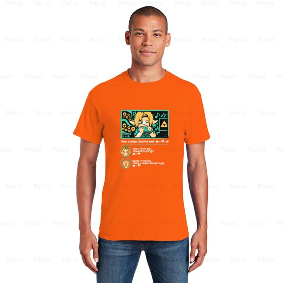 Patriot97 How To Play Ocarina Well Gaming Tee, Melodic Mastery Guide Shirt, SW, Hoodie, for Unisex, up to size 5XL.