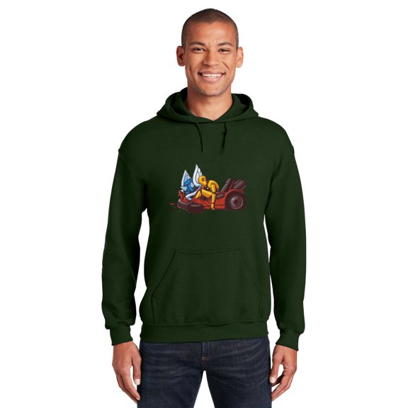 Patriot98 Kart Crash Gaming Tee, Hilarious Racing Mishaps and Mayhem Design, SW, Hoodie, for Unisex, up to size 5XL.