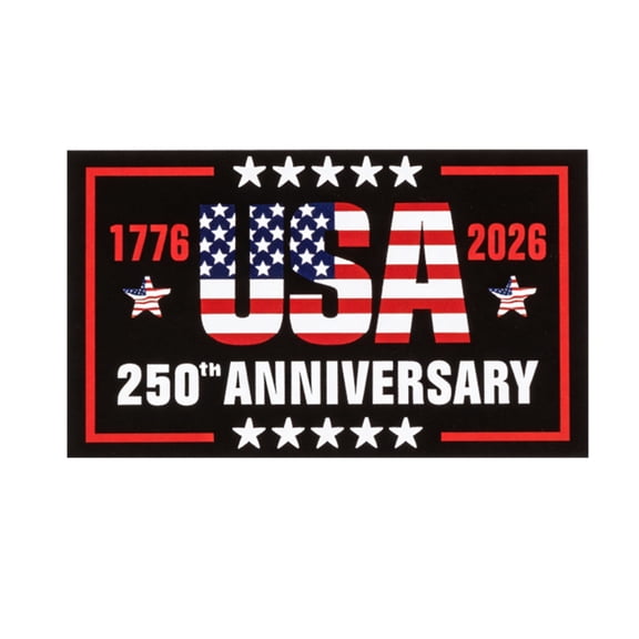Patriotic 250th Anniversary Outdoor Banner, Weather-Resistant Polyester Flag for Home and Yard, Red, 150cm, Polyester, Fade-Proof, Easy Installation, Great for Celebrations