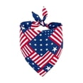 thumbnail image 1 of Patriotic 4th of July Dog Bandana, American Flag Dog Bandanas Triangle Bibs Scarf for Medium and Small Dogs, 1 of 6