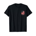thumbnail image 1 of Patriotic 4th of July Pocket USA American Flag on Back of T-Shirt, 1 of 5