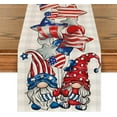 thumbnail image 1 of Patriotic 4th of July Table Runner, Memorial Day Gnomes Kitchen Dining Table Decor for Indoor Outdoor Home Party Decoration 13 x 72 Inch, 1 of 6