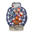 thumbnail image 1 of Patriotic Abyssinian 4th of July Independence Paws All Over Print 3D Hoodie Unisex Merch Hoodies Cat Lover Kitten Owner Gifts - 02010, 1 of 6
