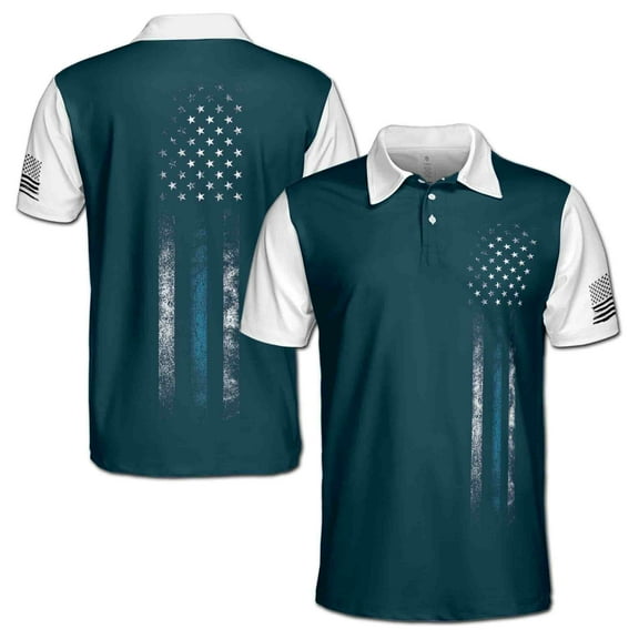 Patriotic America USA Lover Men's Polo Shirt S-5XL