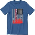 thumbnail image 1 of Patriotic American Flag Growns Tree Us Pride Men's T-Shirt, 1 of 4