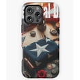 thumbnail image 1 of Patriotic American Flag Memorial Phone Case for iPhone 16 15 14 13 12 11 Pro Max Creative Phone, 1 of 2