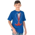 thumbnail image 1 of Patriotic American Flag Print Tuxedo Boys Kids T Shirt Tees Tops Teen Brisco Brands S, 1 of 6