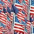 thumbnail image 1 of Patriotic American Flag Toss Cotton Fabric, 1 of 1