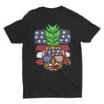 thumbnail image 1 of Patriotic American Freedom Pineapple Unisex Classic T-Shirt, 1 of 5