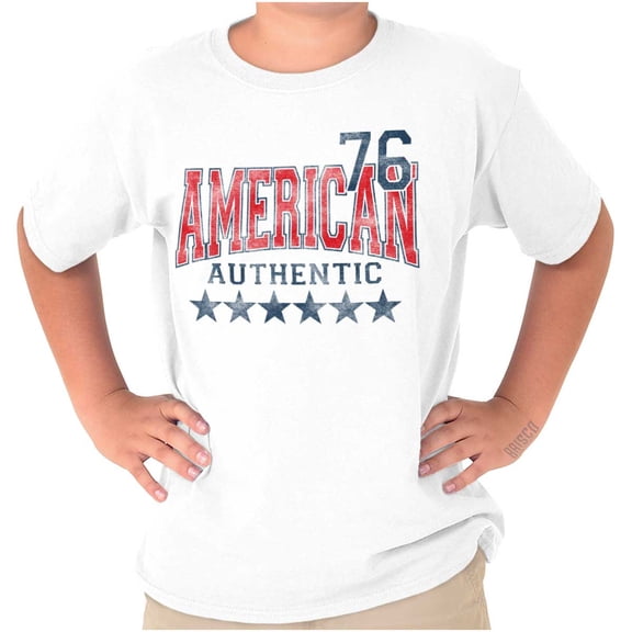 Patriotic American Pride Americana Crewneck T Shirts Boy Girl Teen Brisco Brands X