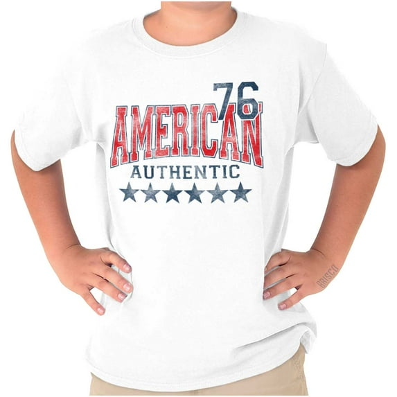 Patriotic American Pride Americana Crewneck T Shirts Boy Girl Teen Brisco Brands X