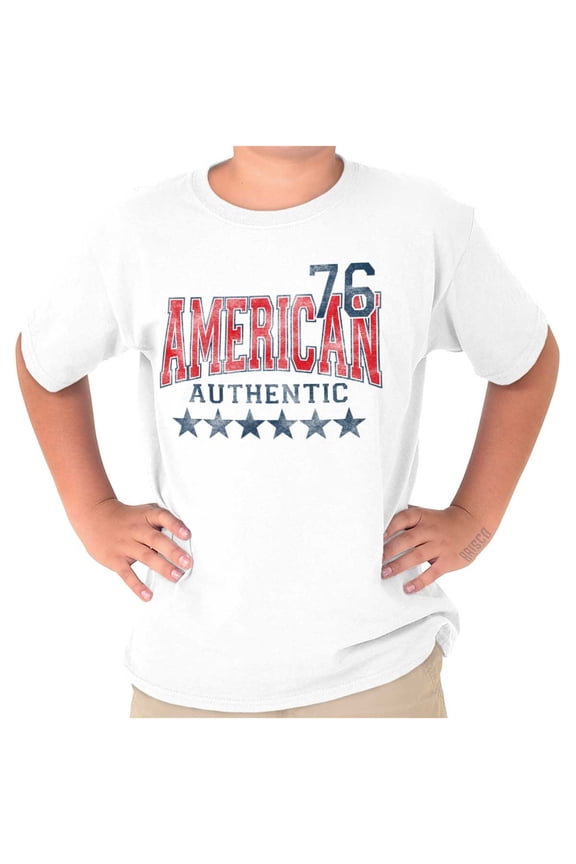 Patriotic American Pride Americana Crewneck T Shirts Boy Girl Teen Brisco Brands X