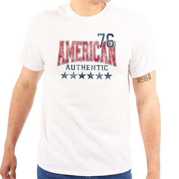 Patriotic American Pride Americana Men's Graphic T Shirt Tees Brisco Brands S
