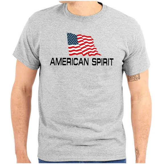 Don’t Mess With America Bald Eagle Men's Graphic T Shirt Tees Brisco Brands S