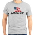 thumbnail image 1 of Don’t Mess With America Bald Eagle Men's Graphic T Shirt Tees Brisco Brands X, 1 of 6