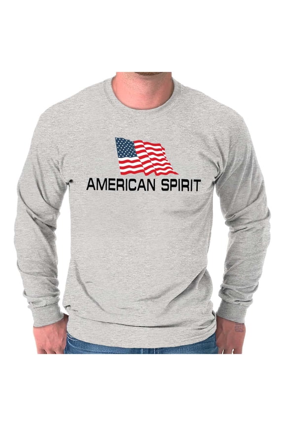 Don’t Mess With America Bald Eagle Plus Size Long Sleeve Graphic Tee Shirt Brisco Brands 3X