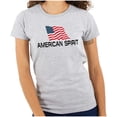 thumbnail image 1 of Don’t Mess With America Bald Eagle Womens Slim Fit Graphic Tee Brisco Brands S, 1 of 6