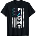 thumbnail image 1 of Patriotic American US Flag Suicide Prevention Awareness T-Shirt, 1 of 4
