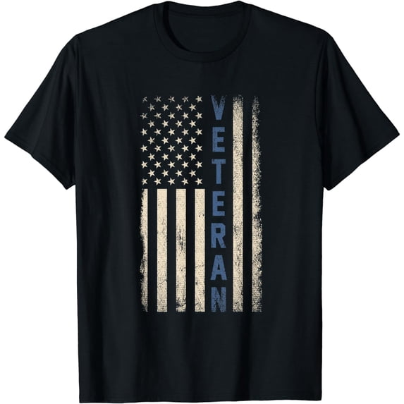 Patriotic American US Flag Vietnam Veterans Day T-Shirt