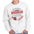 thumbnail image 1 of Patriotic American Workwear Tradition Sweatshirt for Men or Women Brisco Brands M, 1 of 6