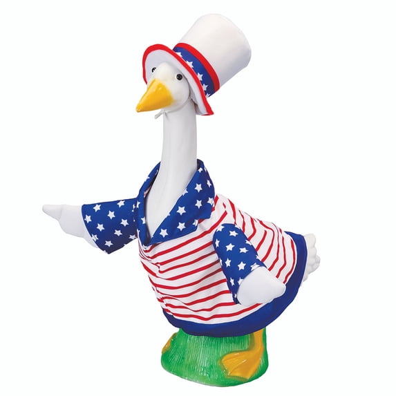 Gaggleville Patriotic Baby Goose Outfit, Fits Baby 17" H Statue, by Fox Valley Traders