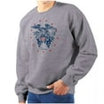 thumbnail image 1 of Patriotic Bald Eagle American Flag Sweatshirt for Men or Women Brisco Brands S, 1 of 6