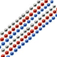 thumbnail image 1 of Patriotic Beads Necklaces, Red, White, and Blue Beaded Necklaces for 4Th of July, Independence Day, Memorial Day, Mardi Gras Beads Supplies, Favors for Kids and Adults, 1 of 1