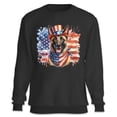 thumbnail image 1 of Patriotic Belgian Malinois Celebrates 4th of July Sweatshirt Unisex Merch Sheepdog Dog Lover Gifts - 02009, 1 of 6