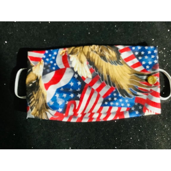 Patriotic Button Mask