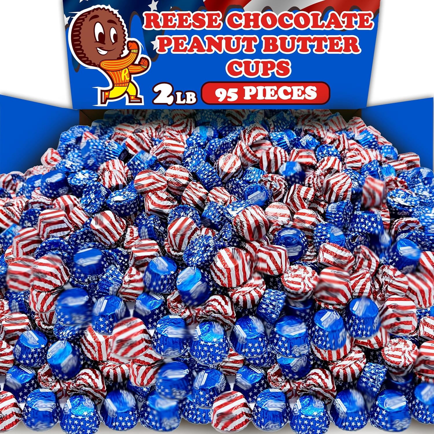 REESE'S Miniatures Peanut Butter Cups Candy, Bulk 66.7 Oz Bag (Approx. 205 Pieces)