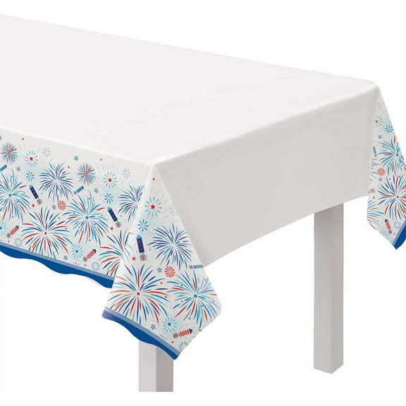 Patriotic Celebration America USA July 4th Theme Party Decoration Tablecover