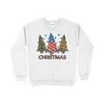 thumbnail image 1 of Patriotic Christmas Tree Sweatshirt, Christmas Sweater, Womens Christmas Shirt, Christmas Party Shirts, Holiday Sweatshirts for Women, 1 of 10