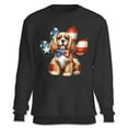 thumbnail image 1 of Patriotic Cocker Spaniel 4th of July Independence Paws Sweatshirt Unisex Merch Cockers Dog Lover Gifts - 02010, 1 of 6