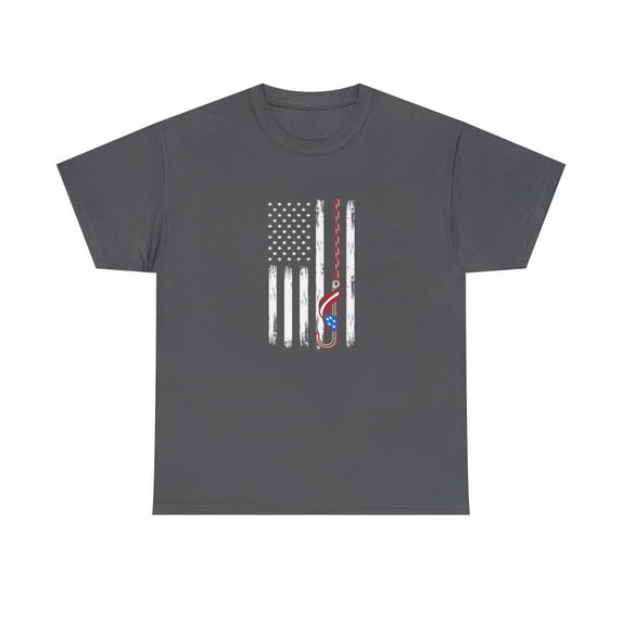 Patriotic Crane Hook Shirt, Patriotic Tow Hook Tee, Father's Day - ID: 2466