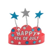 Patriotic Crown Craft Kit - Makes 12