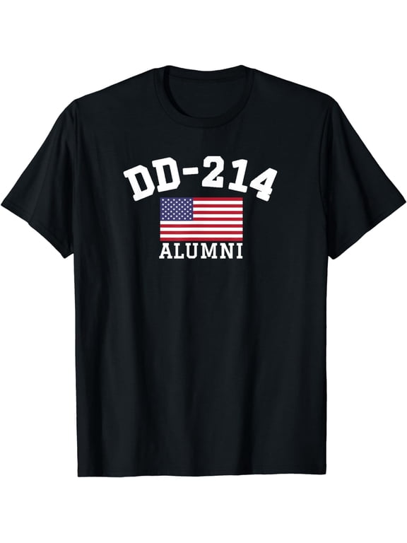 Patriotic DD-214 Alumni T-Shirt
