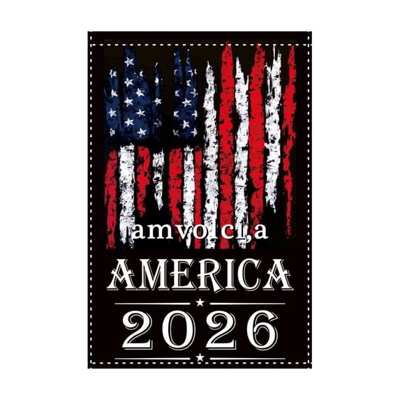 Patriotic Decorations, 4Th of July Outdoor Decorations, 250Th Anniversary Garden Flag, 1776-2026 250Th Anniversary Flag, Red White and Blue, 12X18 In, 1 Pc