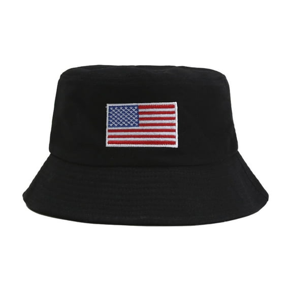 Patriotic Decorations Flag Hat Costume Topper Print Bucket Hats Independence Day Keepsake Decoration Gift Memorial Day 4th Of July Outdoor Decorations