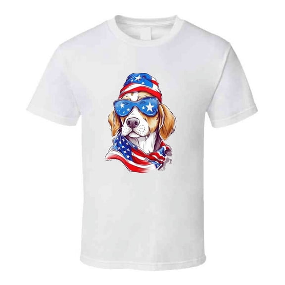 Patriotic Dog Tee Usa Pride Tshirt Independence Dayt T Shirt