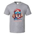 thumbnail image 1 of Patriotic Dog 'merica Tee Usa Pride Tshirt July 4th T Shirt, 1 of 1