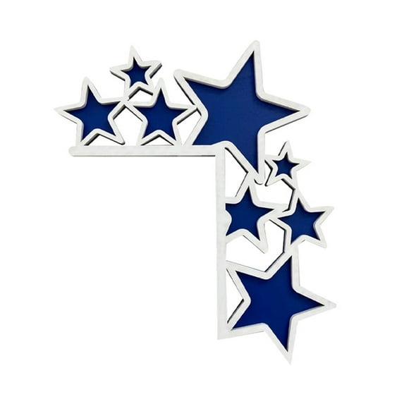 Patriotic Door Corner Decor for 4th of July - Memorial Day Red White Blue USA Map Wall Decoration, Independence Day Party Front Door Frame Decorations 2025