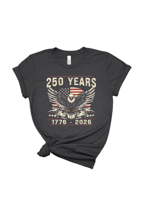 Patriotic Eagle America 250 Years Shirt, 1776–2026 Anniversary T-shirt