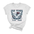 thumbnail image 1 of Patriotic Eagle America 250 Years Shirt, 1776–2026 Anniversary Tee, 1 of 6