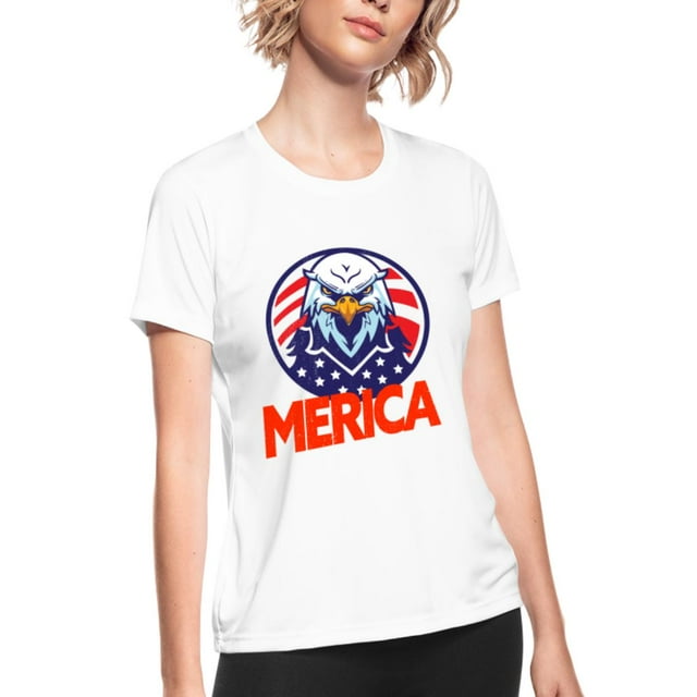fourth of july womens t shirt