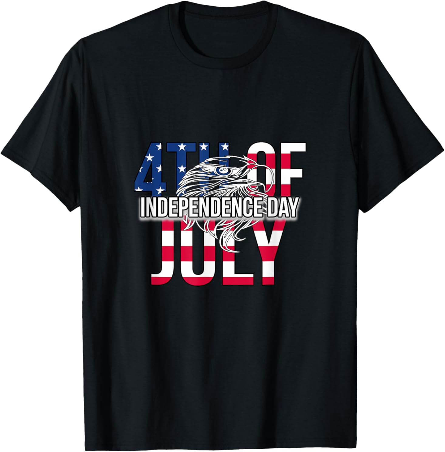 Patriotic Eagle Flag Tee – USA Independence Day 4th of July Shirt for ...