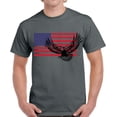 thumbnail image 1 of Patriotic Eagle Shirt - Mens USA Tee - American Flag 4th of July, 1 of 2